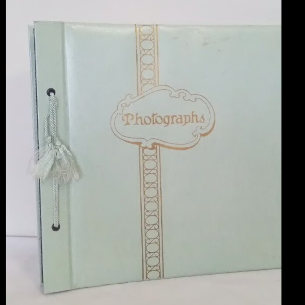 Vintage Photographs Display Book Photo Album Circa 1950's